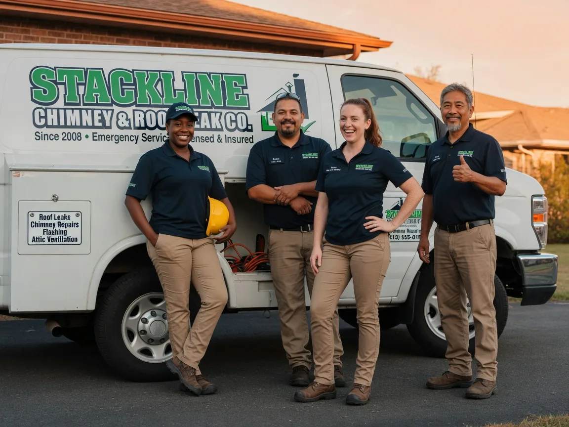 Chimney flashing repair company in Fayette, OH